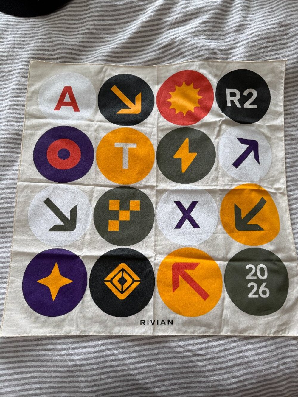 Rivian R2 Launch Bandana | SXSW 2026 Austin | Limited Edition Promo
